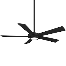 MinkaAire Sabot 52″ Ceiling Fan — Coal, Integrated LED & Remote Included