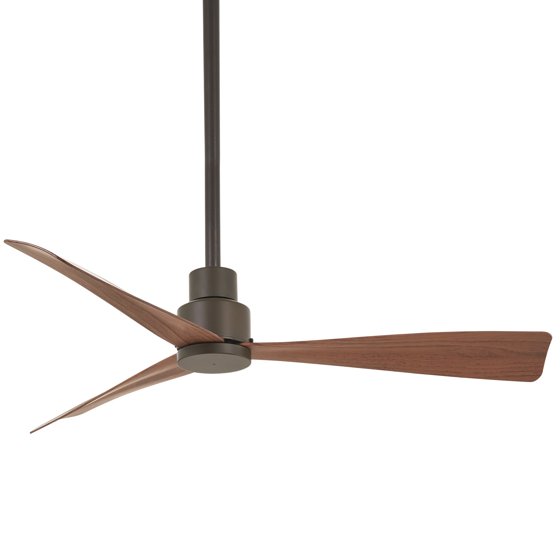 MinkaAire Simple 44″ Ceiling Fan — Oil Rubbed Bronze, 3‑Blade DC Motor, Remote Included, Wet‑Rated