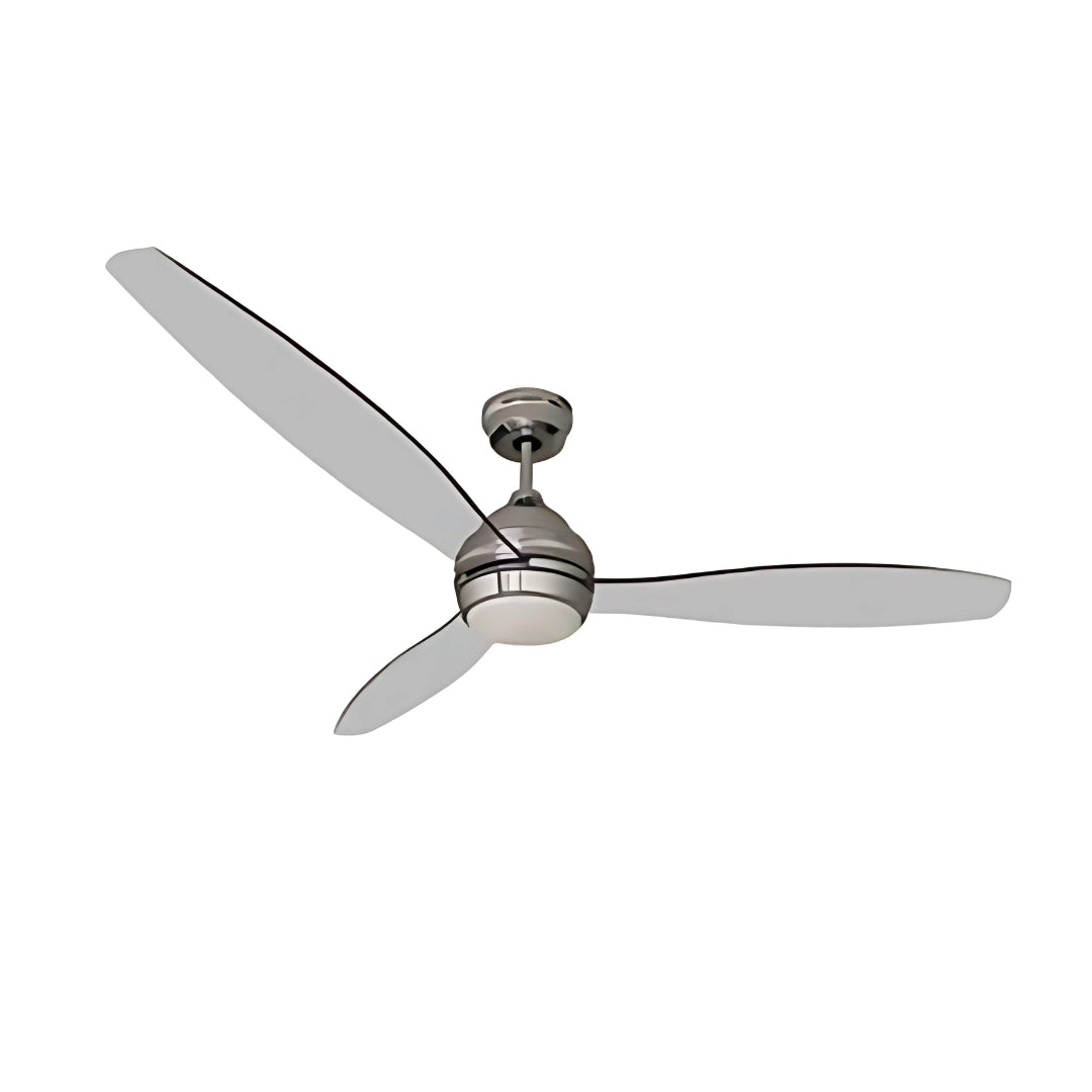 3-Blade 60" CH Fan Clear Blades 18W LED 3K