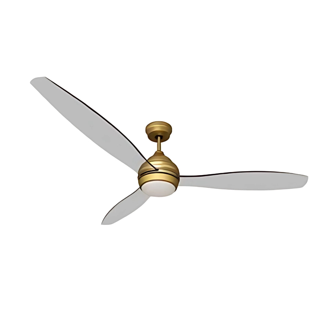 3-Blade 60" CH Fan Clear Blades 18W LED 3K