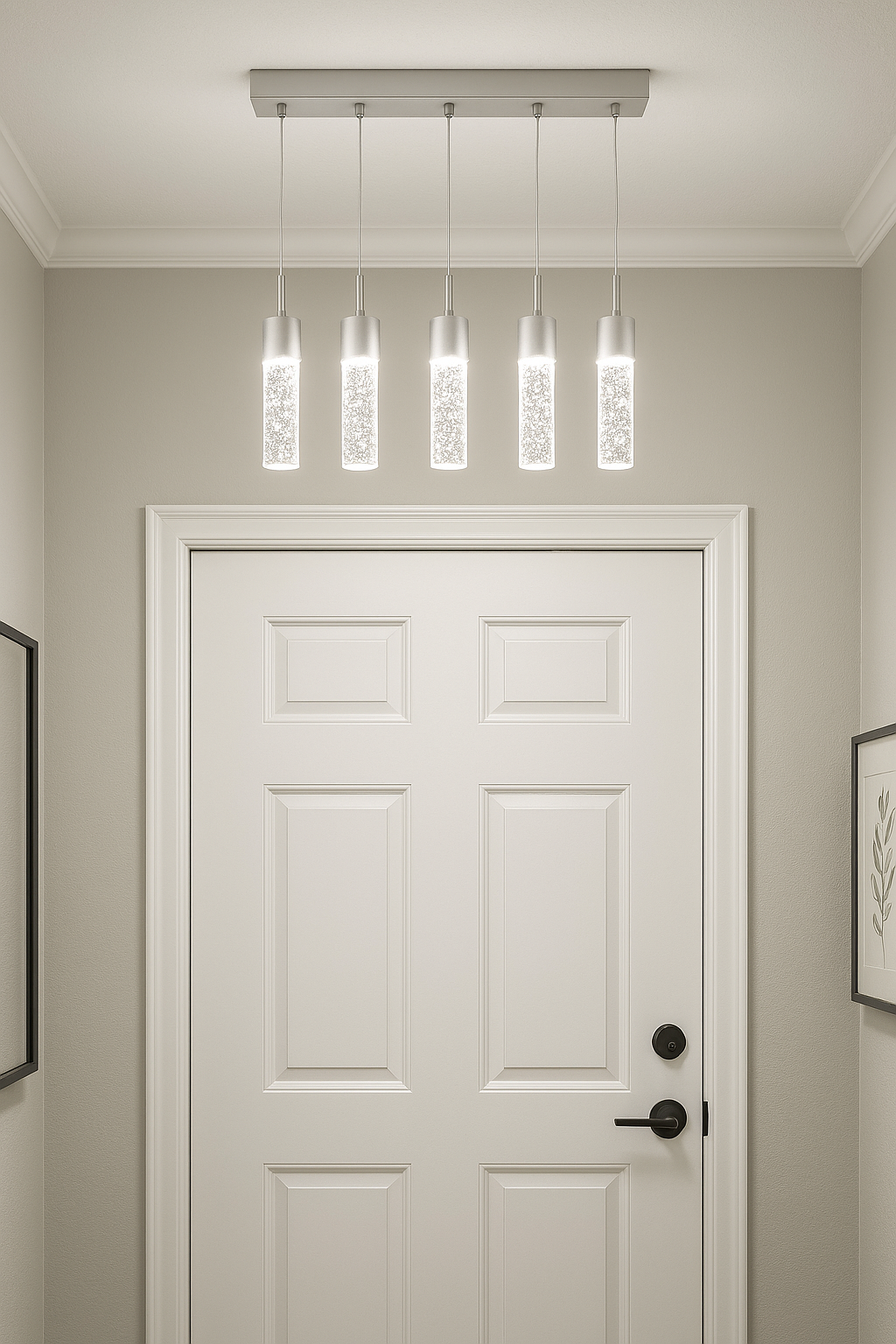 Soffi 5-Light Linear Pendant - Elegant Pendants