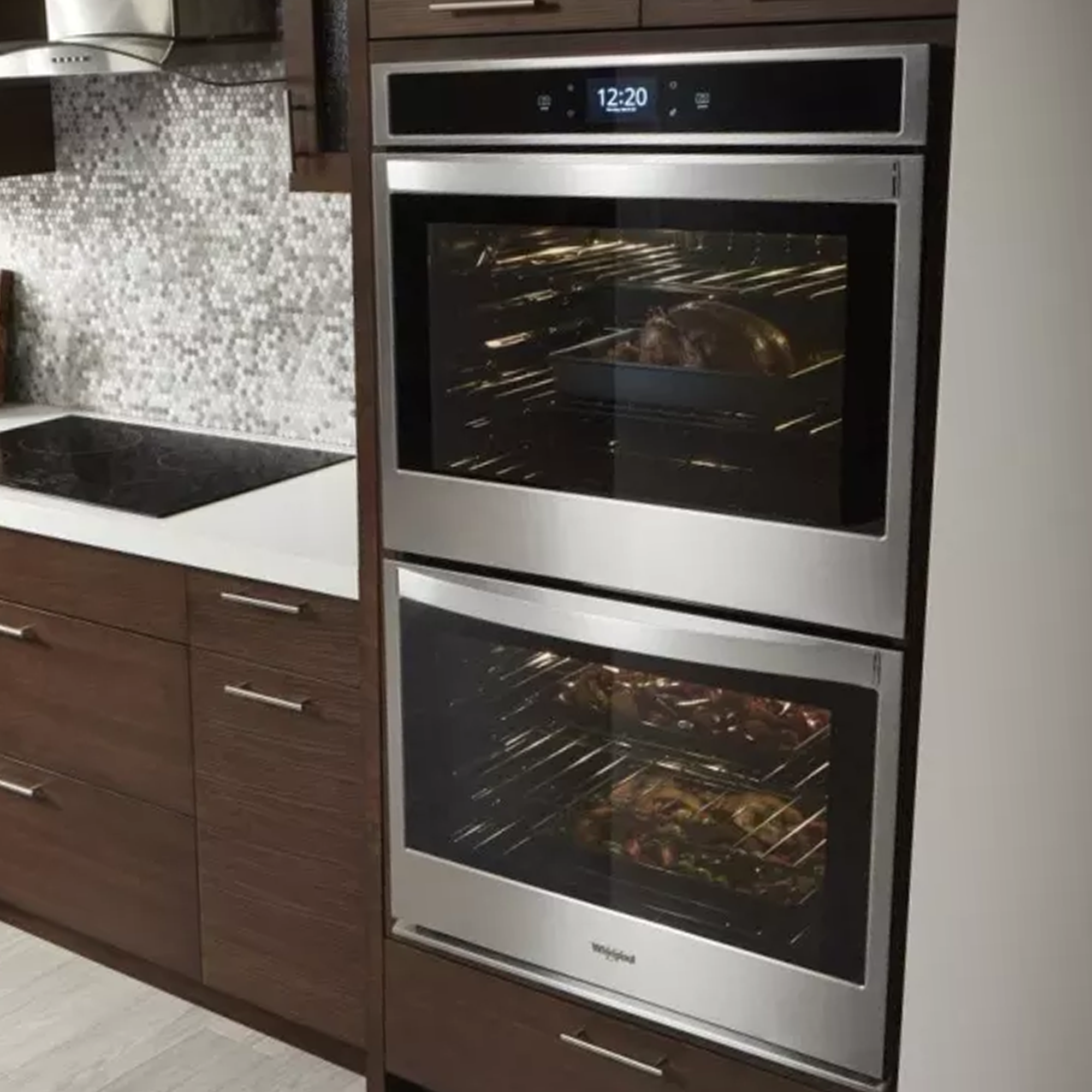 whirlpool double oven wall 30 inch