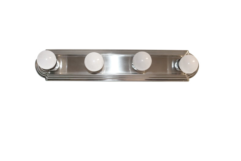 4-Light 24 inch Vanity Light Bath Bar Brushed Nickel