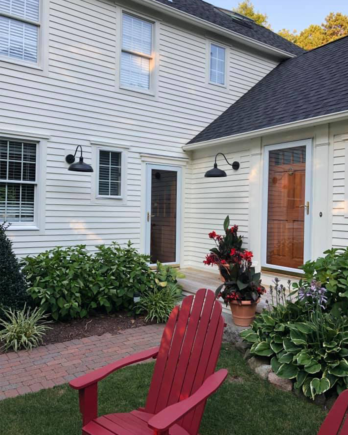 Black gooseneck barn light wall sconce porch