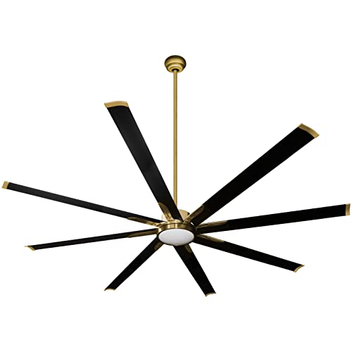 Barcelona 8-Blade 72" Fan Matte Black Blades - Classic Indoor Fans
