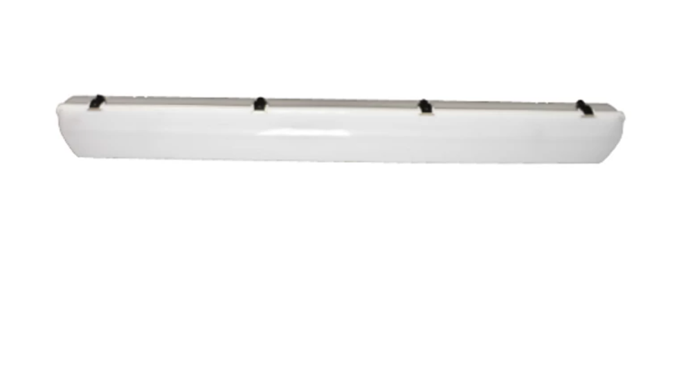 LED Carport Vapor Light 50W Gray Body-Opal Acrylic Lens