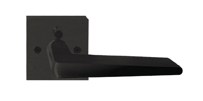 Matte black dummy lever