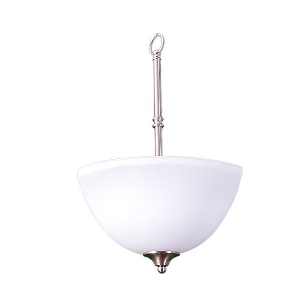 Laredo 16" Bowl Pendant ‎LE-PD17(WH)-NK