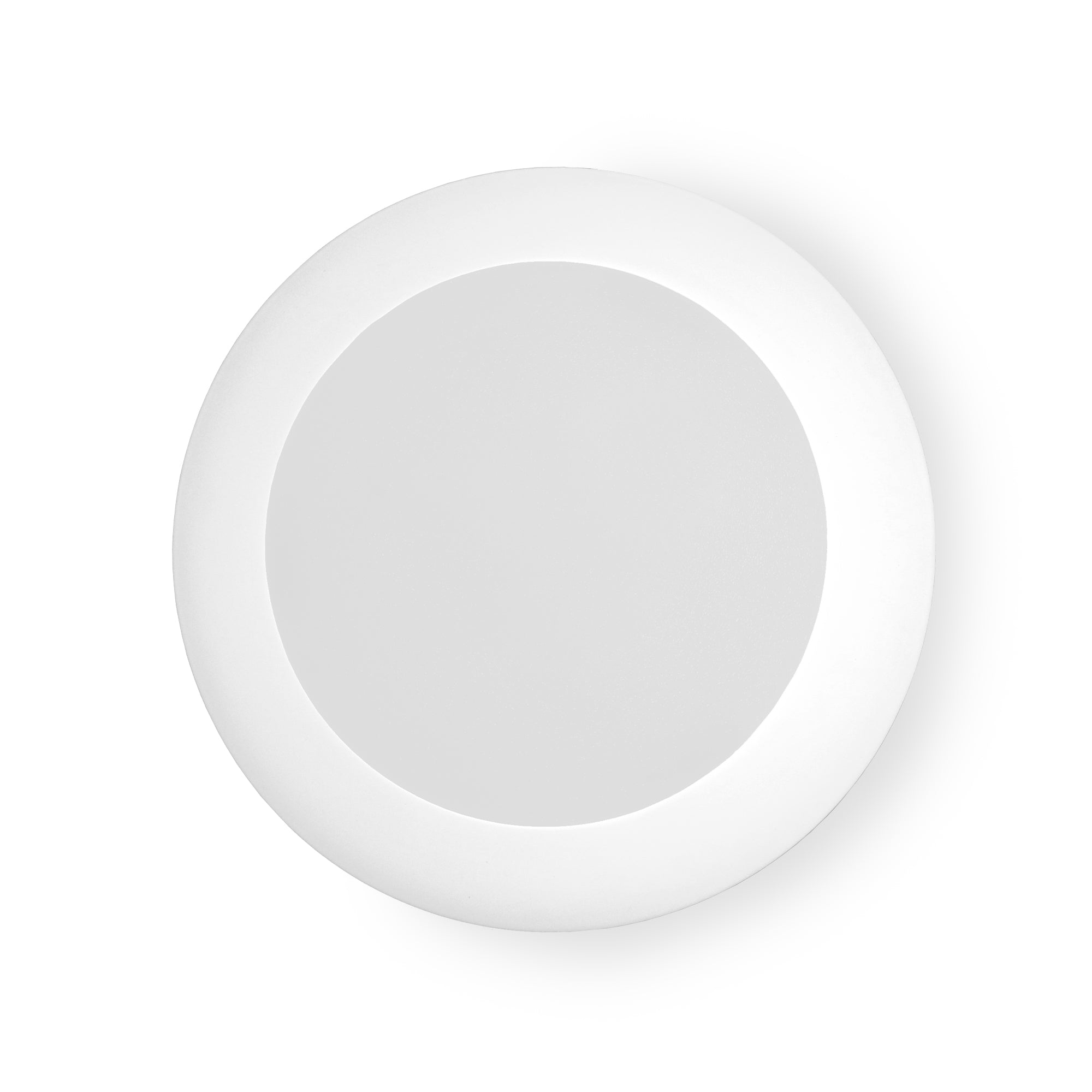 5/6" Low Profile Disc Light 3K, 4K, 5K - Minimalist Disk Lights in White