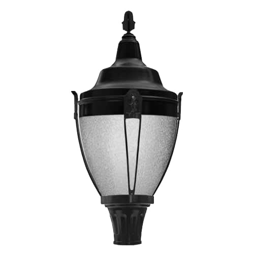 PT1- LED Traditional Post Top Luminaire - Sophisticated Exterior