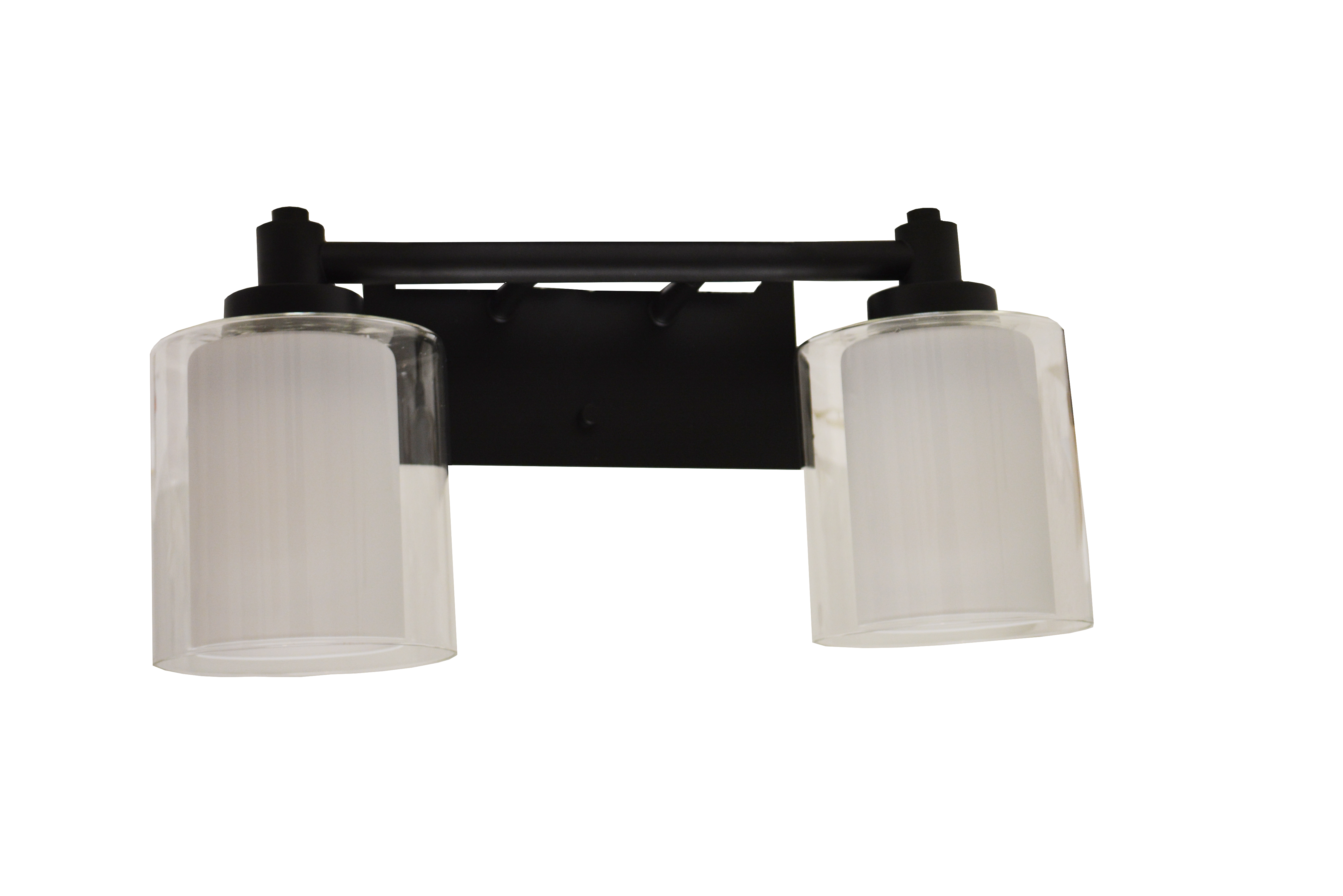 2 light vanity light black