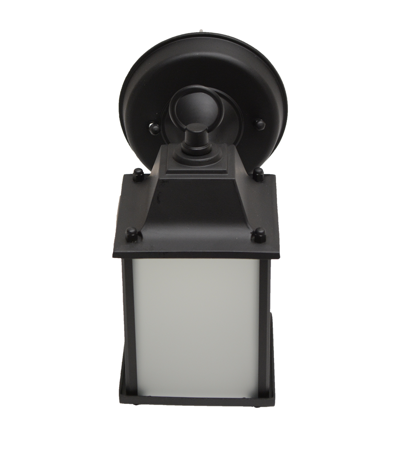 1-Light Classic Black Outdoor Coach Light
