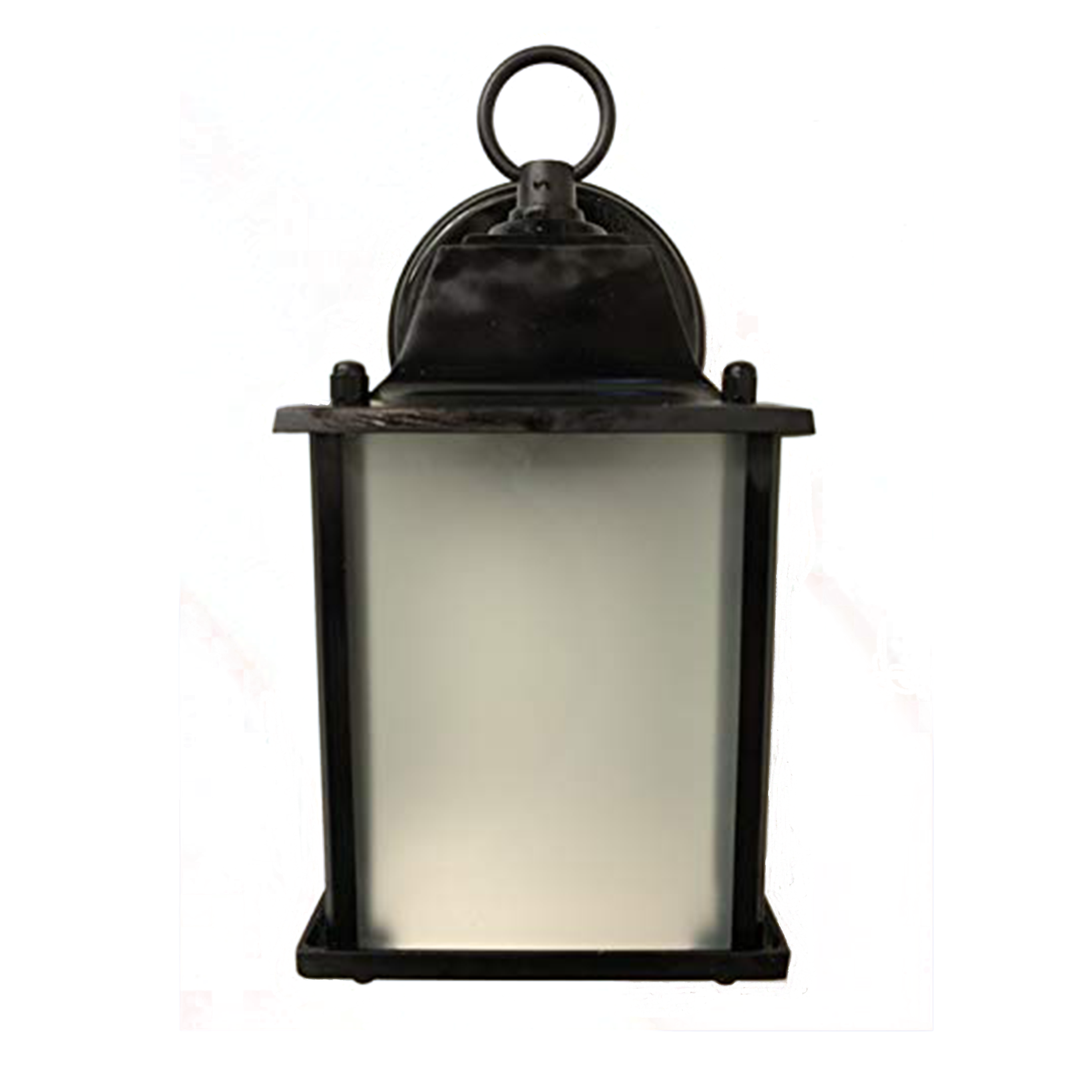 1-Light Classic Black Outdoor Coach Light