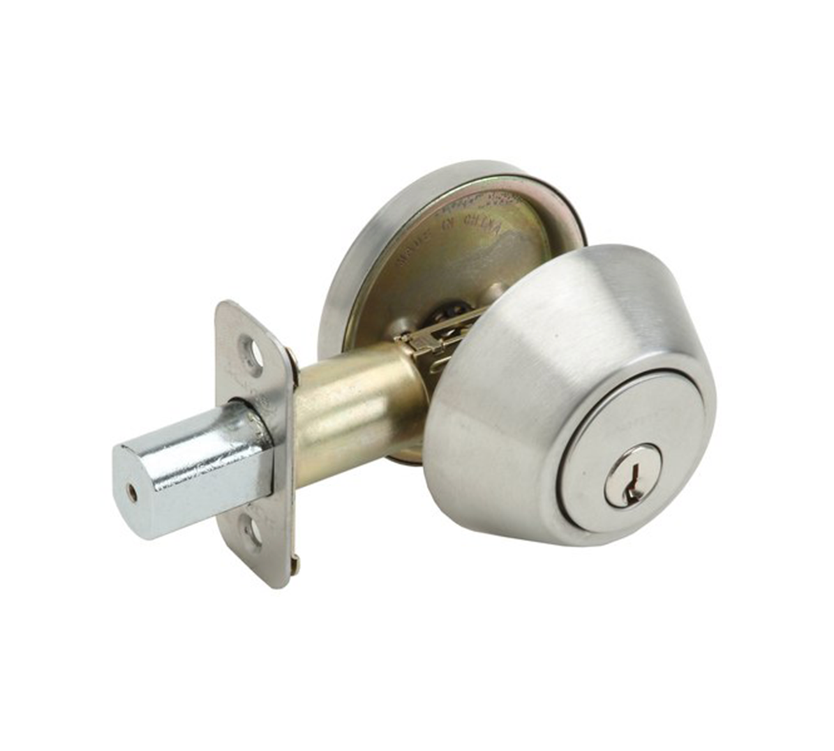 DH-313HDDB-SN - Deadbolt Single Cylinder Satin Nickel (US15)