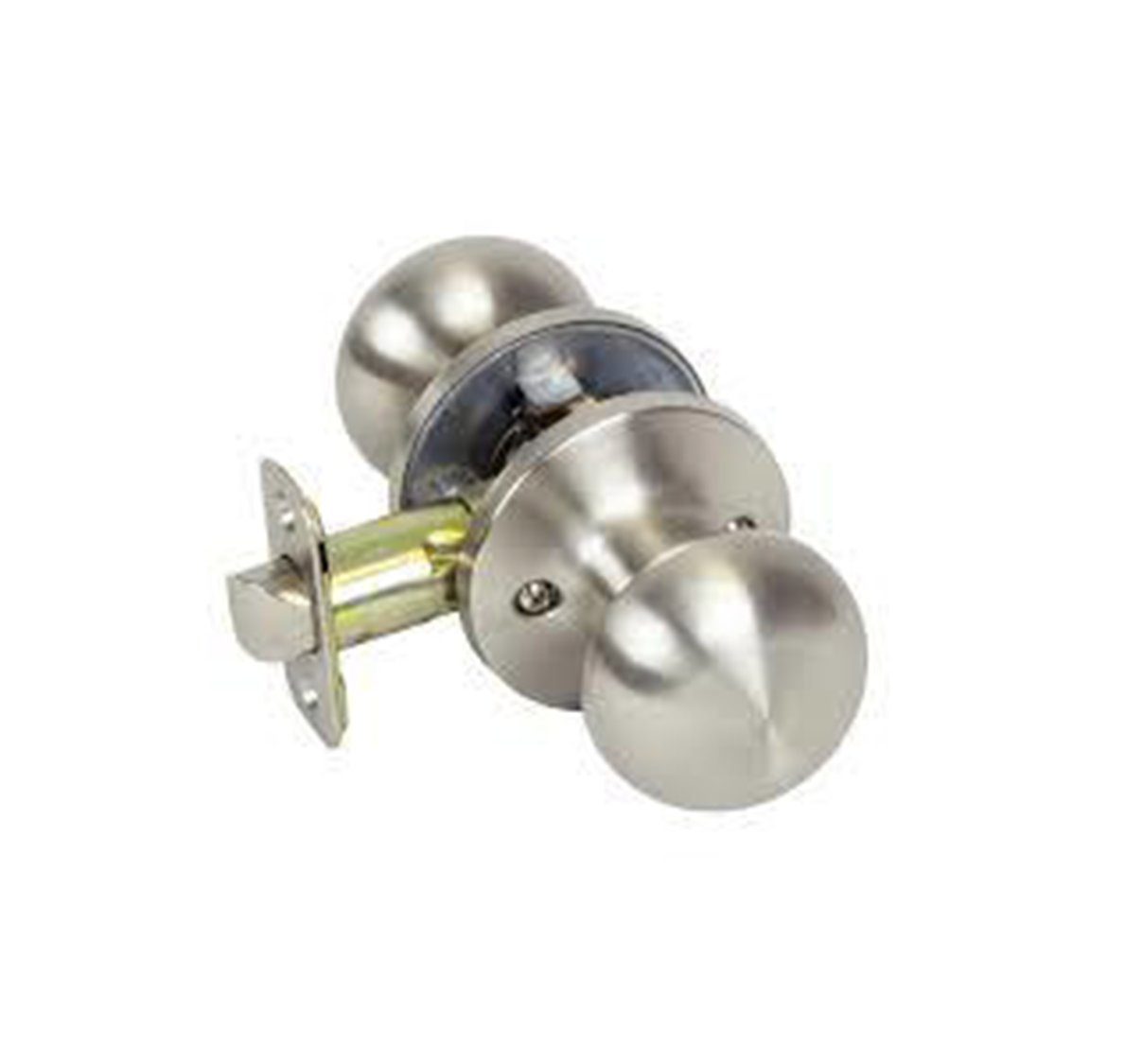 Nickel mushroom door knob