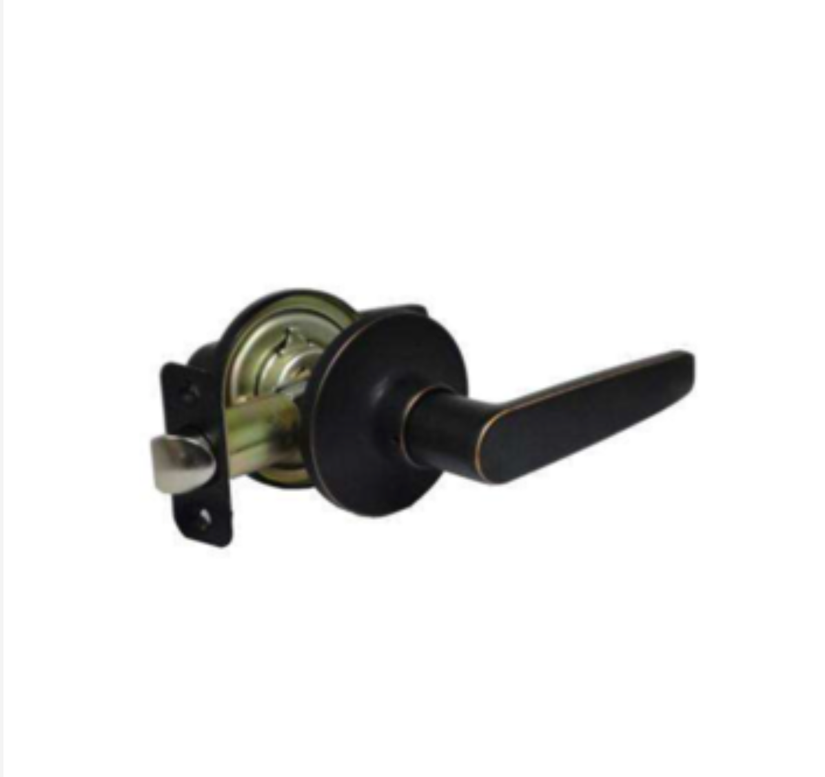 Door Lever Dummy Rubbed Bronze
