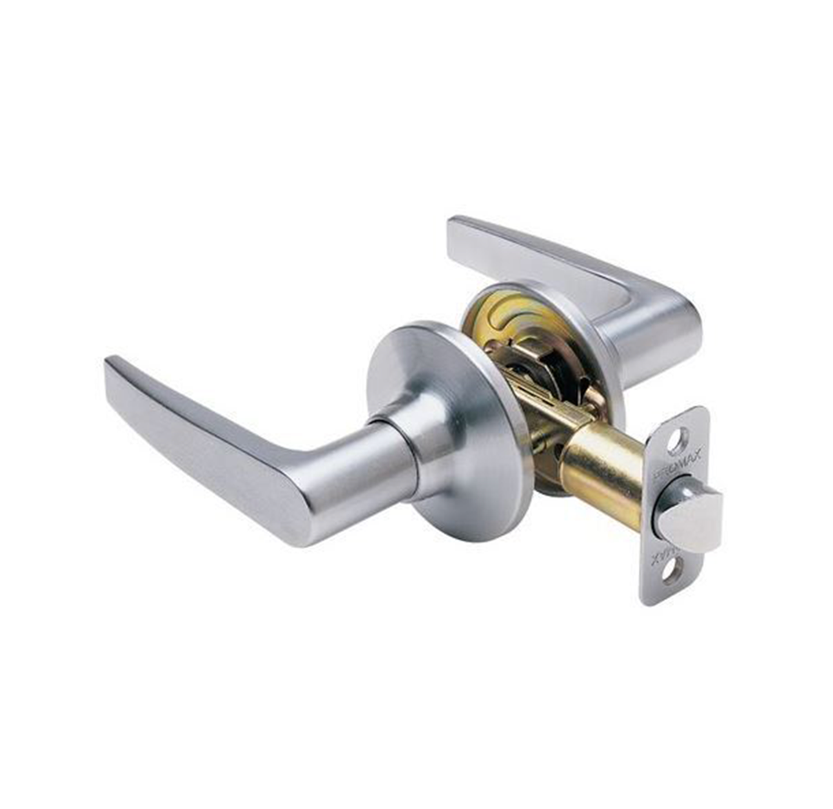 Nickel door levers