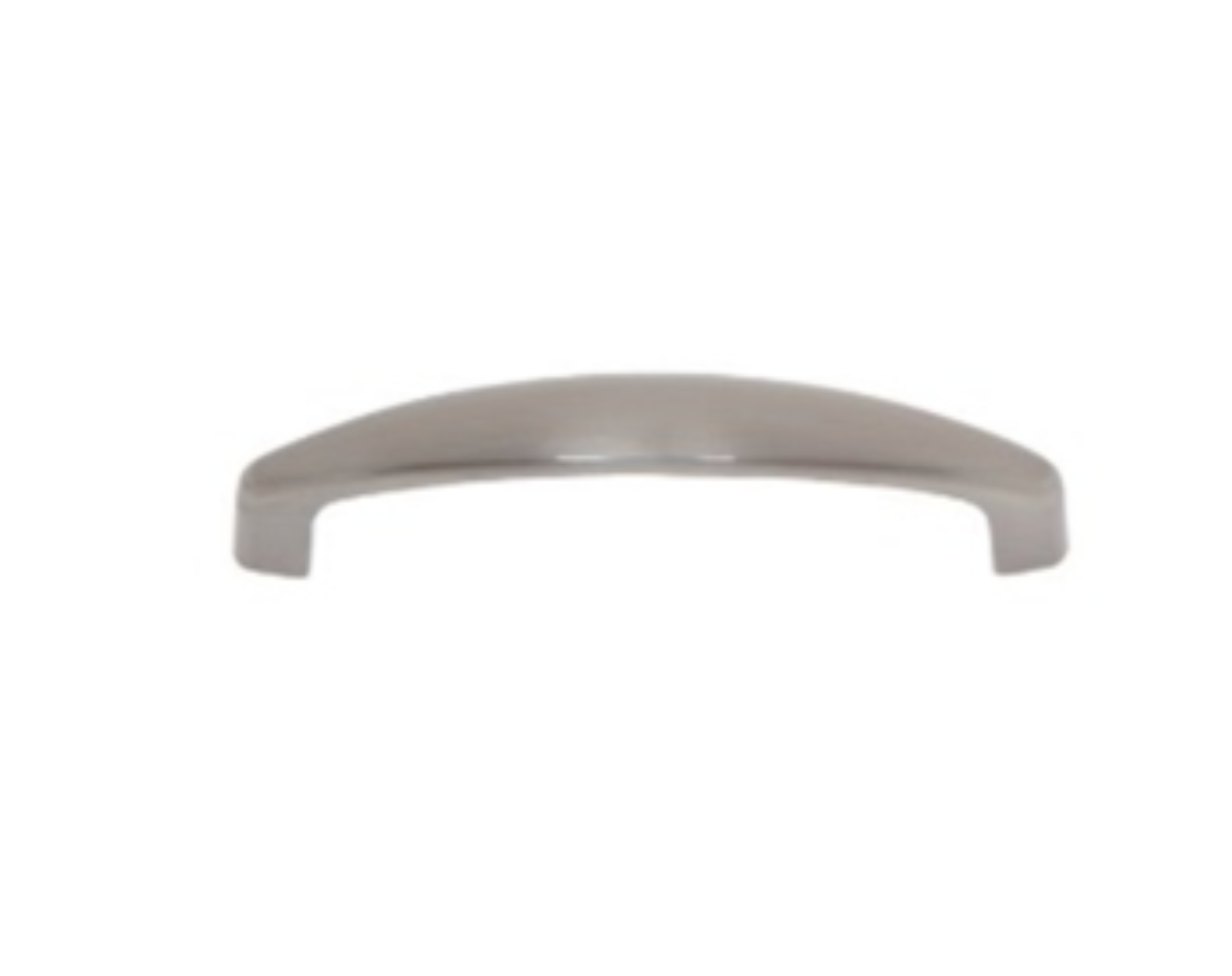 Teres Collection Satin Nickel 96 mm Slim Bow Pull- Knob