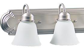 5 light bathroom vanity light nickel