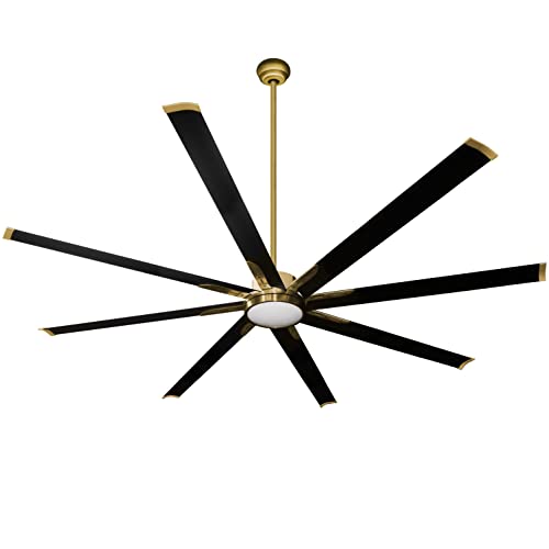 Barcelona 8-Blade 72" Fan Matte Black Blades - Classic Indoor Fans