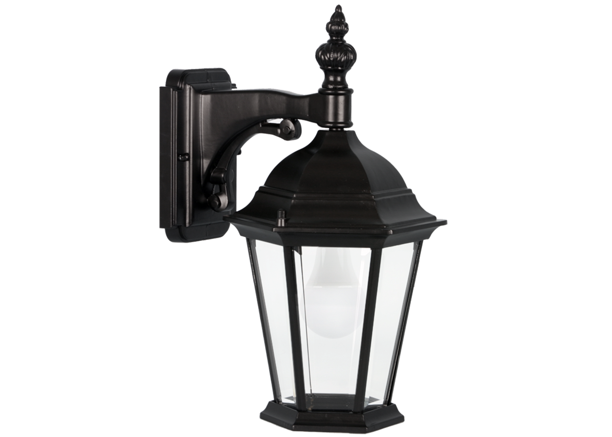 Outdoor coach lights black 1 light