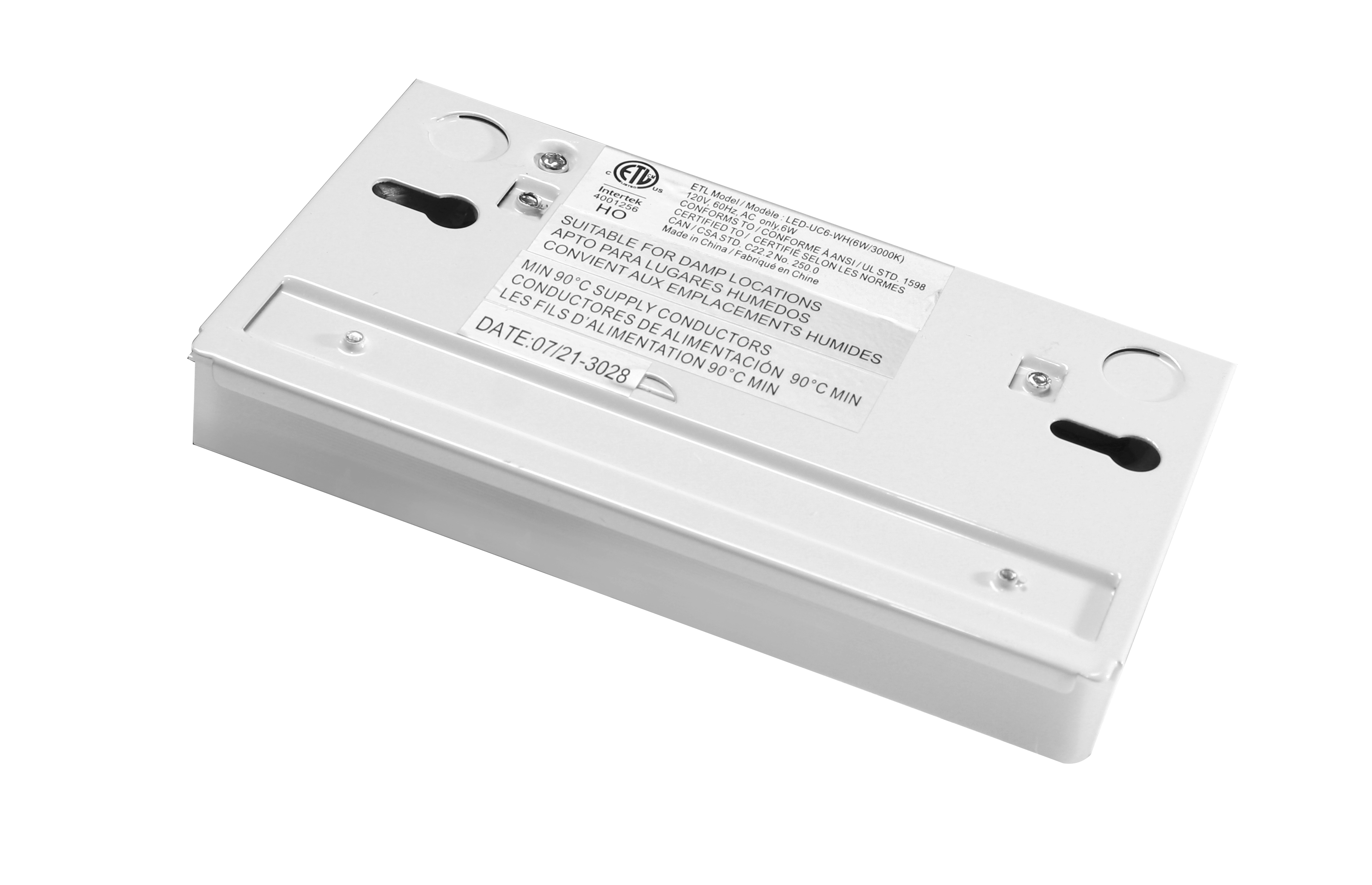 LED Under Cabinet Light - 6W - 3K,4K,5K - Transitional Under Cabinets