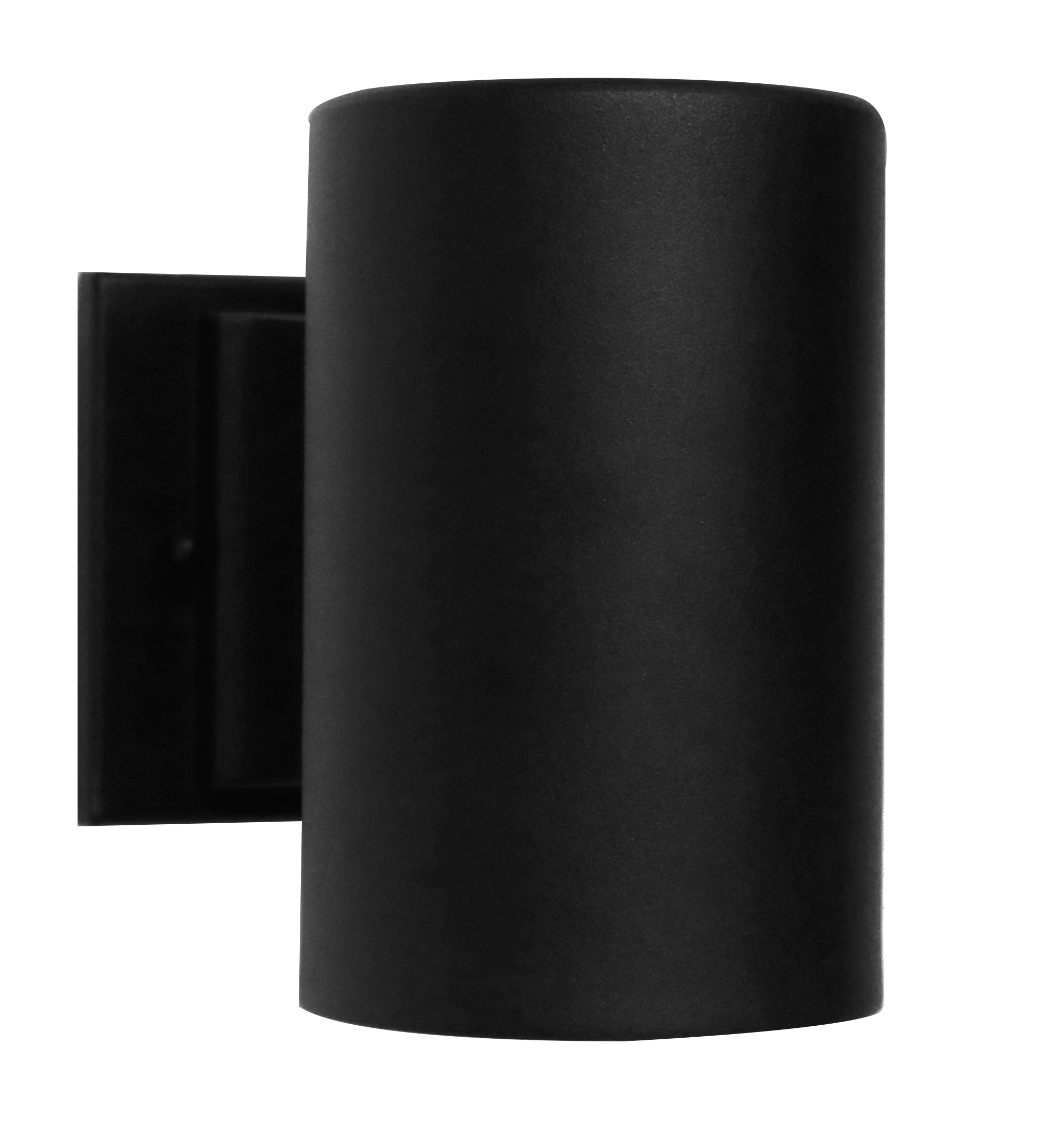 1-Light Dark Sky Wall Cylinder Dark Bronze