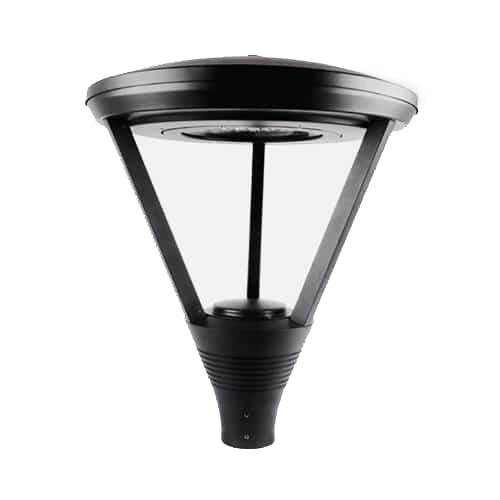 PT1- LED Modern Post Top Luminaire - Timeless Exterior