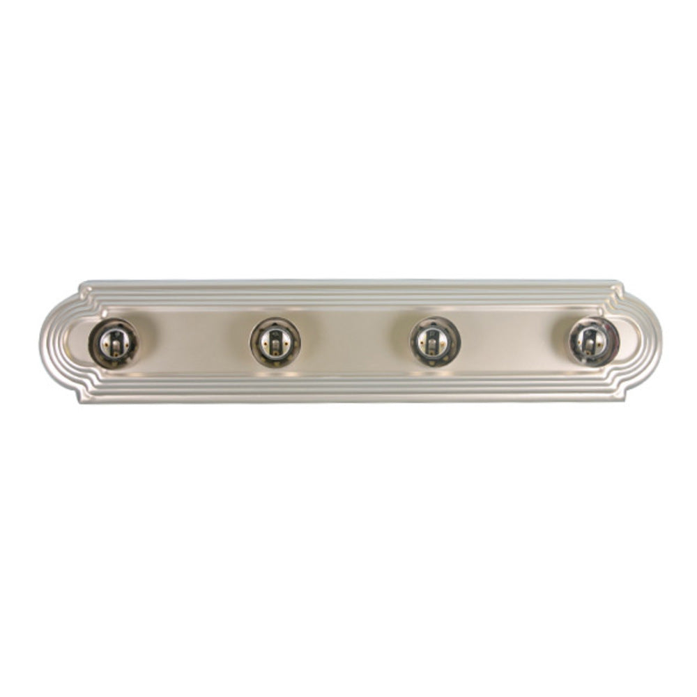 4-Light 24 inch Vanity Light Bath Bar Brushed Nickel