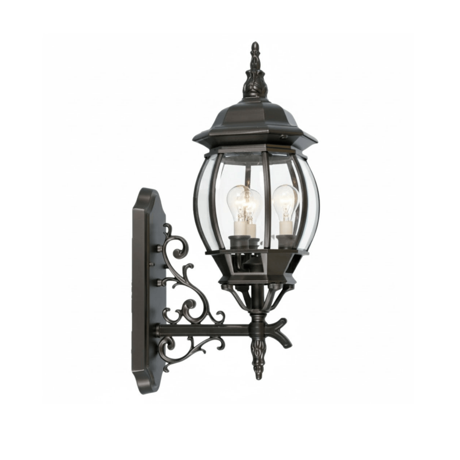 Jolo Cast Aluminum Coach Light - Stylish Exterior in Black