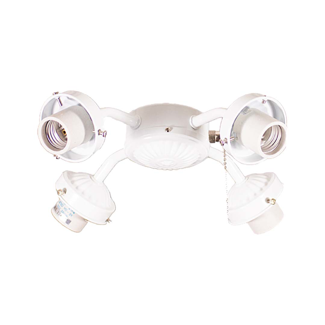 4-Arm Light Kit - LED 3K Lamps Included - Timeless Light Kits