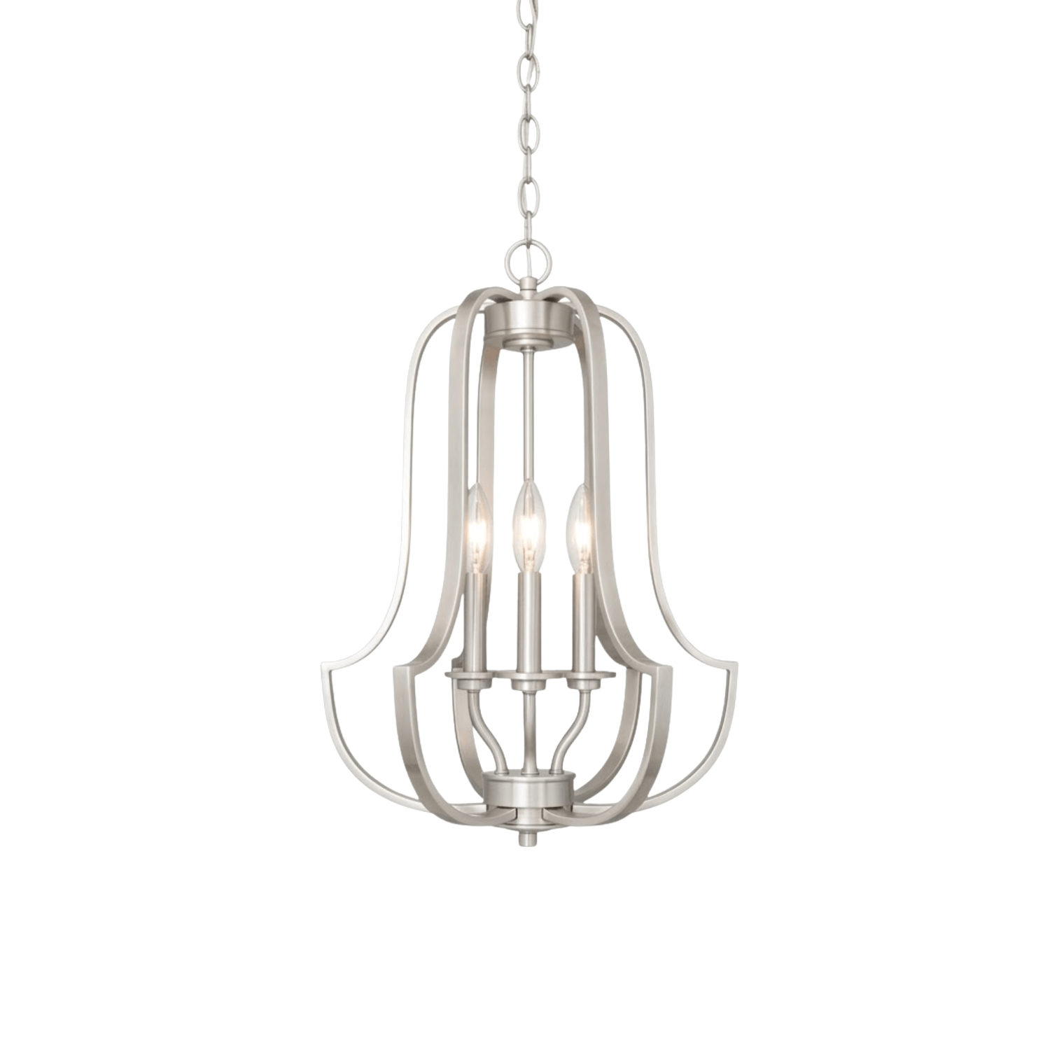 Lexington 3-Light Entry Cage - Architectural-Inspired Pendants
