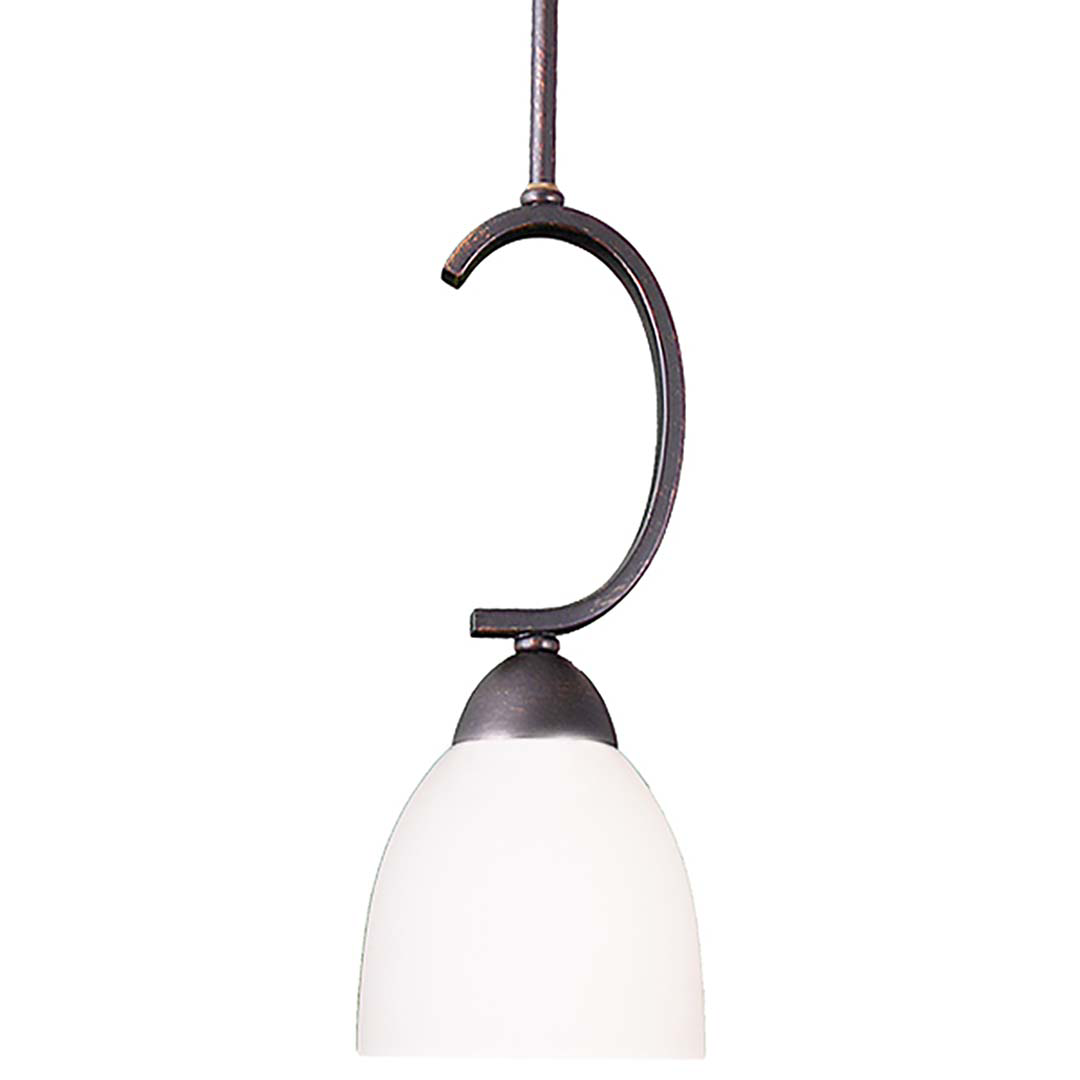 Victoria 1-Light Mini Pendant - White Glass Included - Decorative Pendants