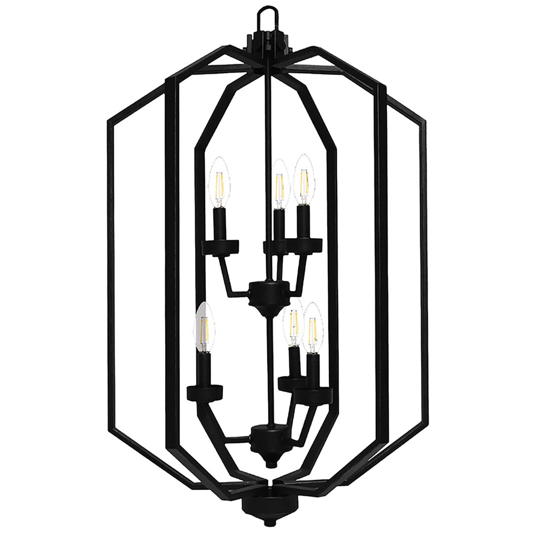 Paris 6-Light Entry - No Glass - Decorative Pendants