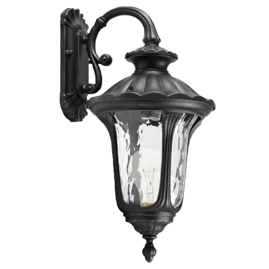 Spurr Coach Light - Clean-Line Exterior in Matte Black