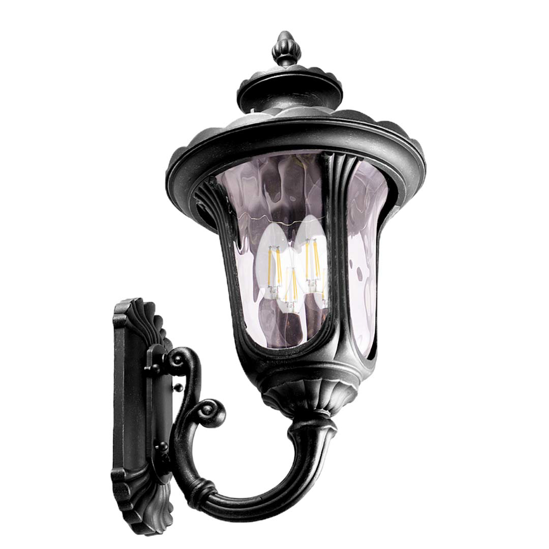 Dutton Coach Light - Elegant Exterior in Matte Black