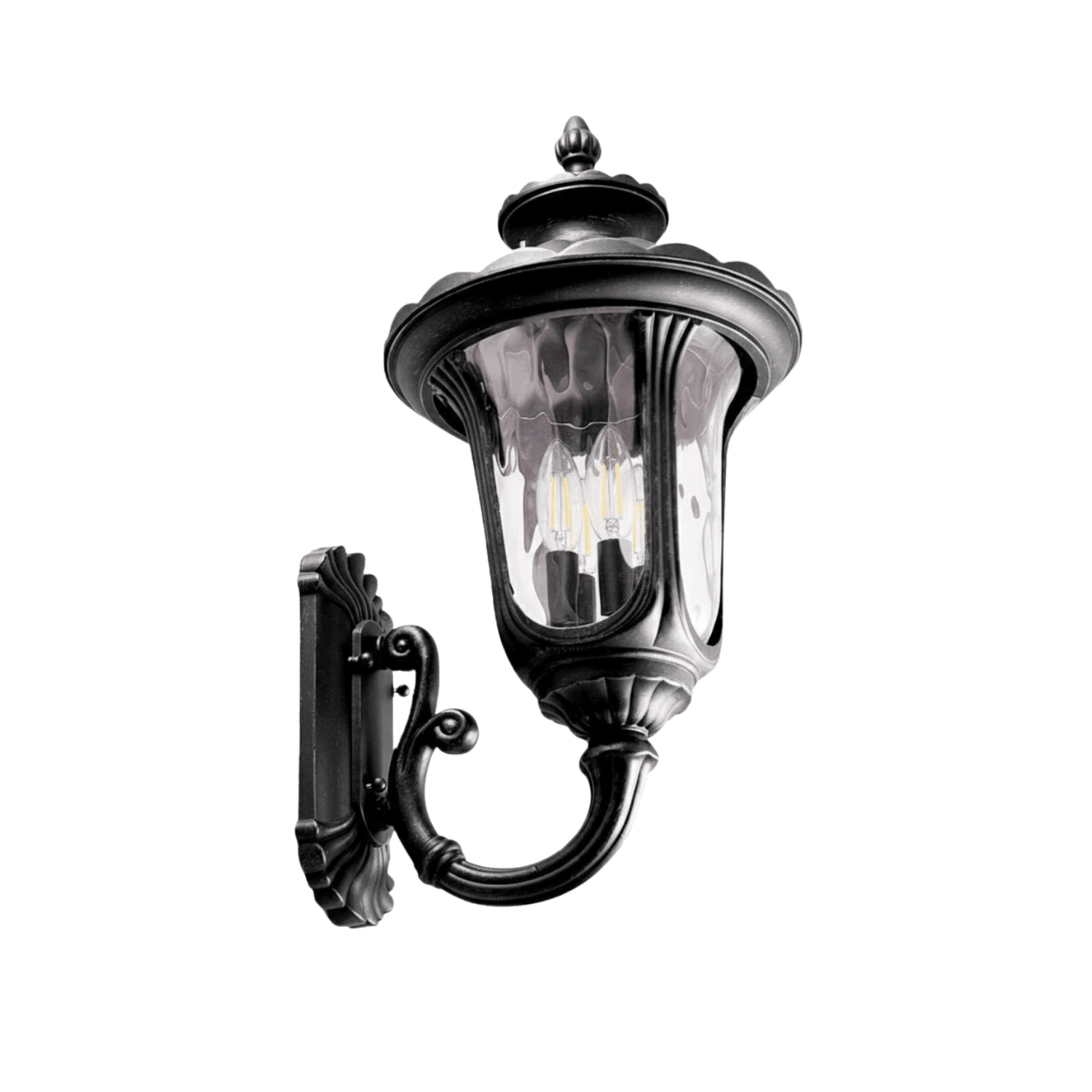 Dutton Coach Light - Elegant Exterior in Matte Black