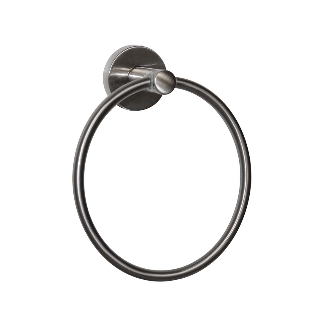 Modern Round Towel Ring - Versatile Bath Hardware