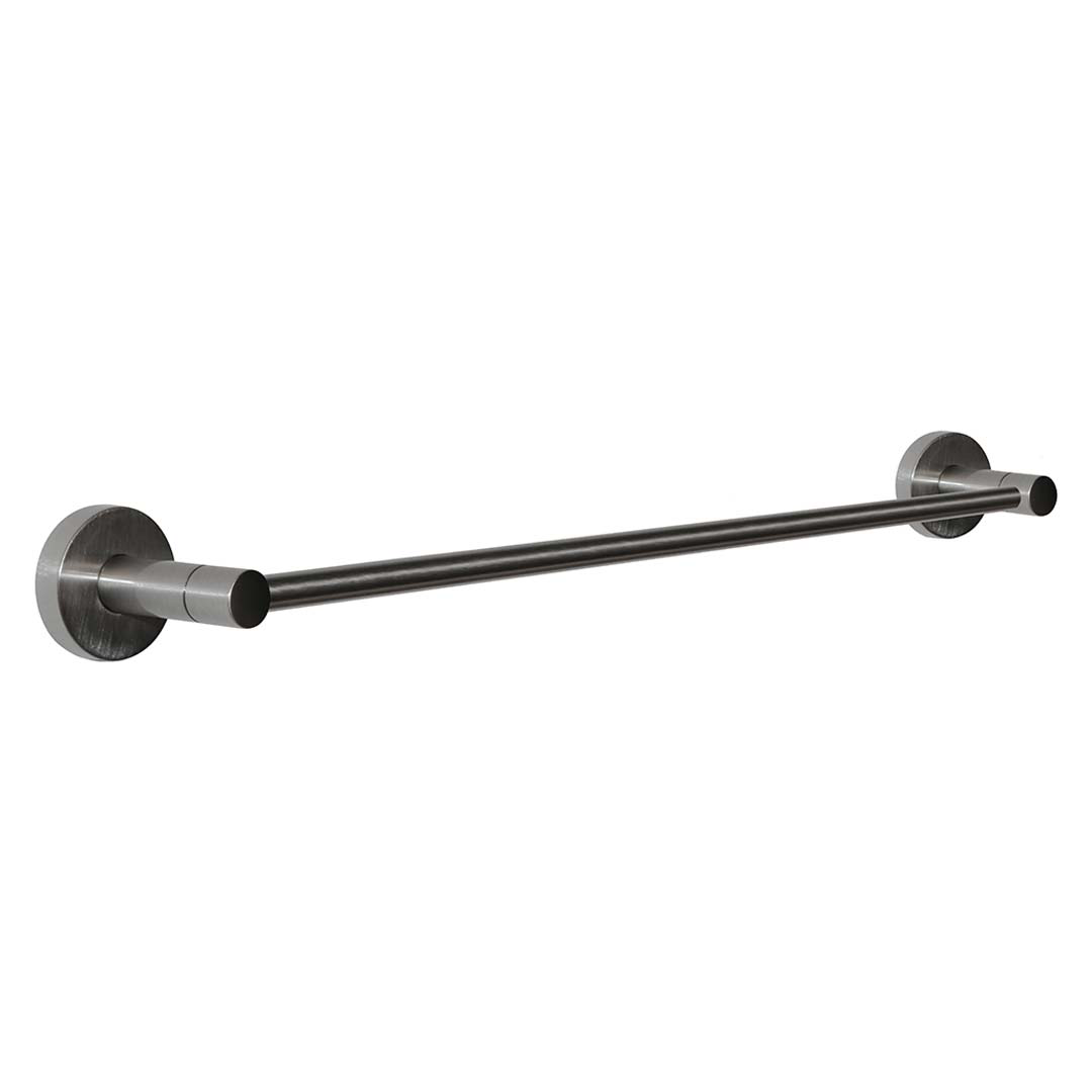 Modern Round 24" Towel Bar - Bold Bath Hardware