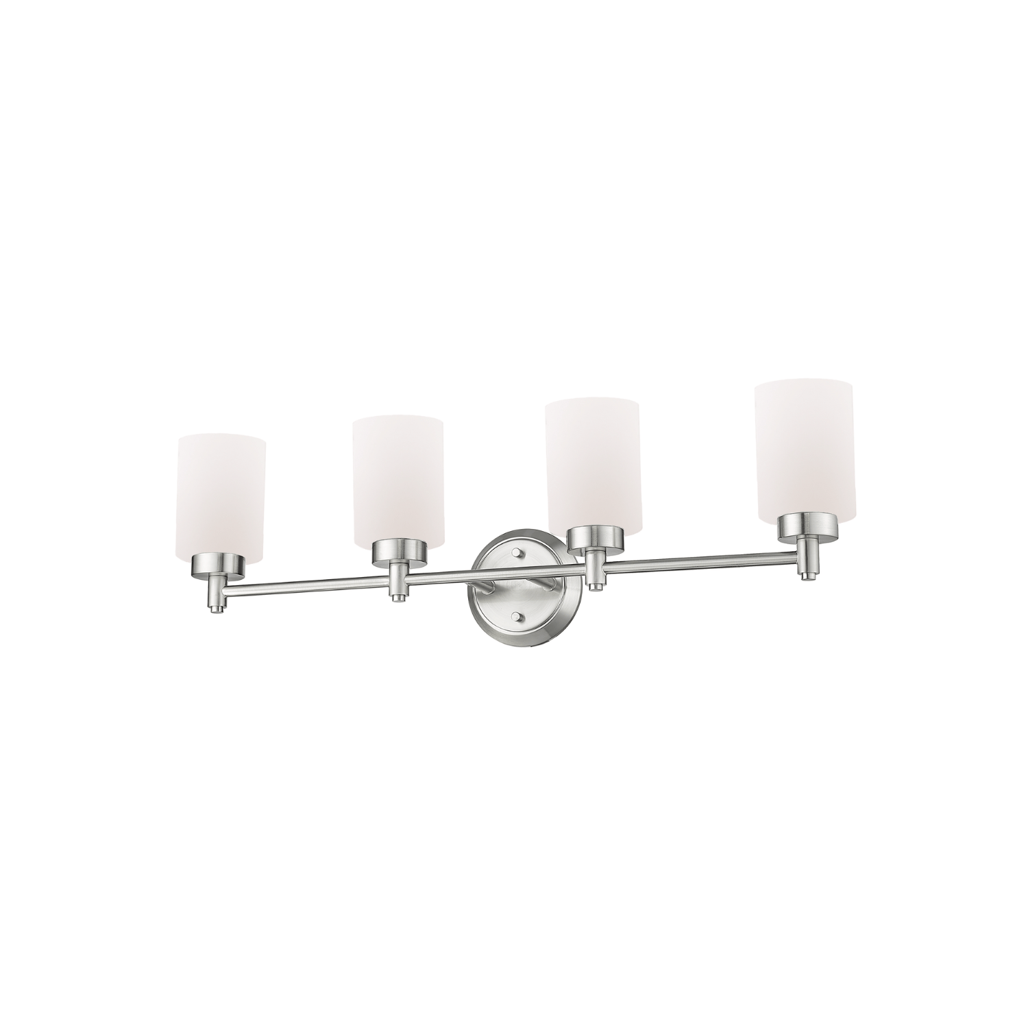 Mincio 4-Light White Glass Vanity - NK