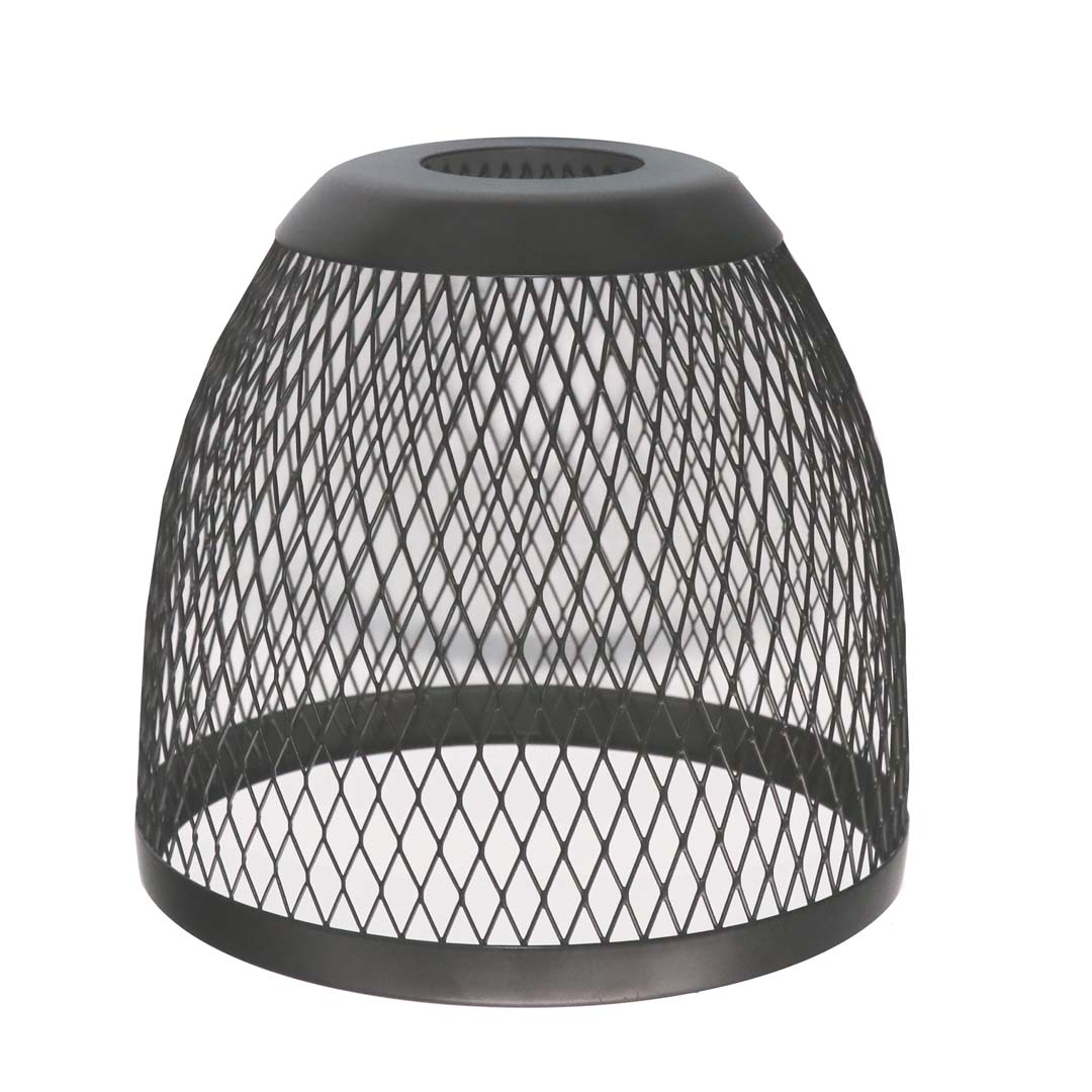 Metal Mesh Shade ONLY for Amara Vanity - Architectural-Inspired Lighting Glass in Matte Black