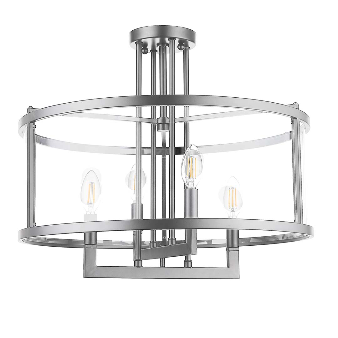 Ravenna 4-Light Semi Flush Mount - Contemporary Ceiling Mounts