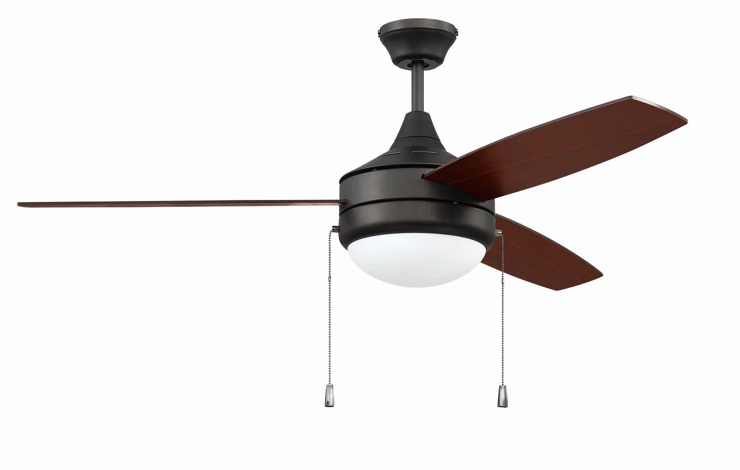 Craftmade Phaze 3 52″ Ceiling Fan — Espresso with Reversible Espresso/Walnut Blades