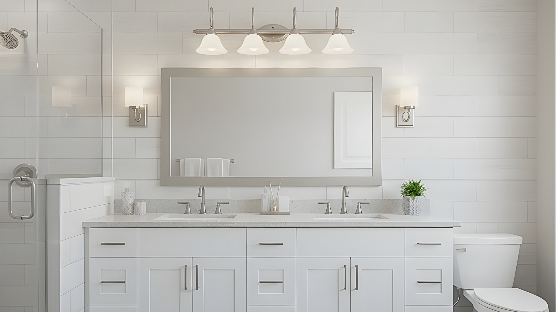 Houston Decorative Vanity 4-Light Alabaster NK - Bold Vanities