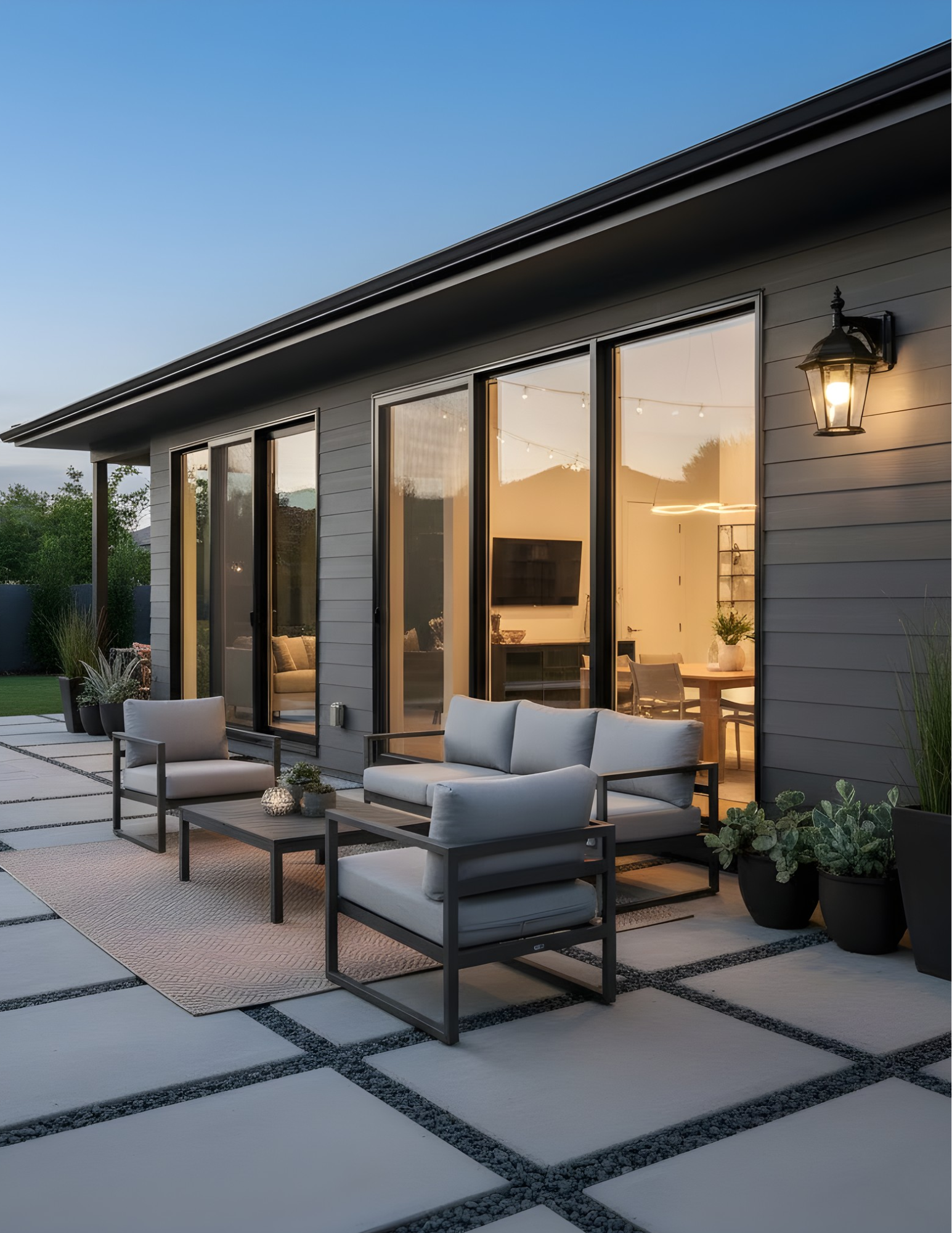 Ruby 1-Light Open Bottom Coach Light - Eye-Catching Exterior in Black