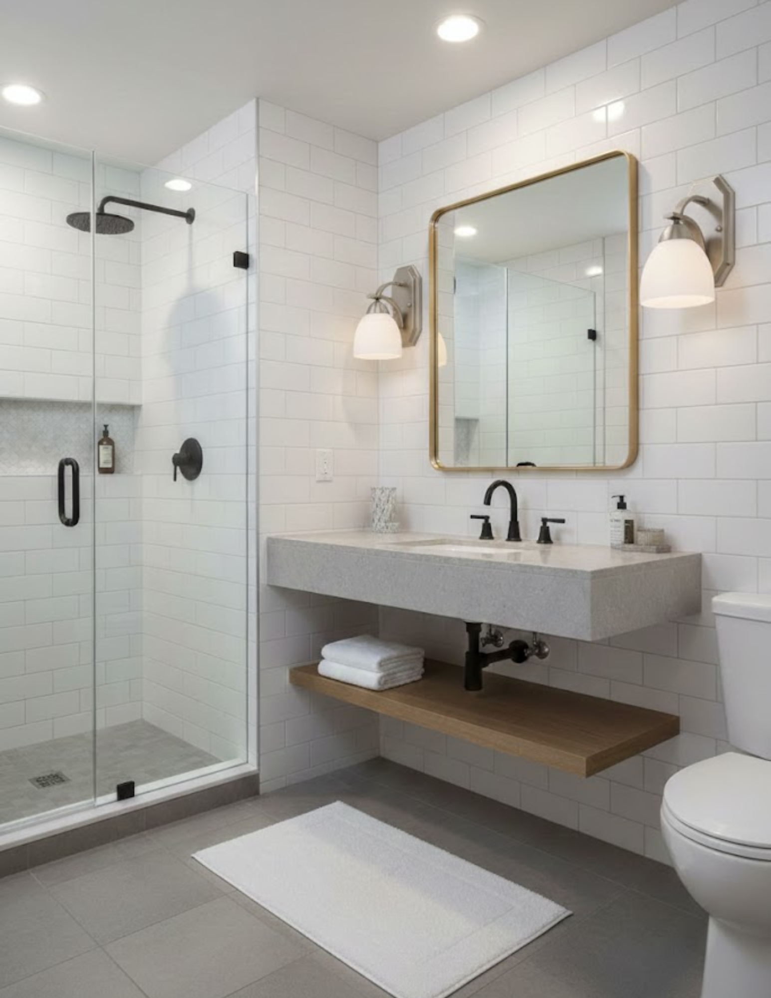 Victoria 1-Light Wall Sconce White Glass - Elegant Wall Sconces