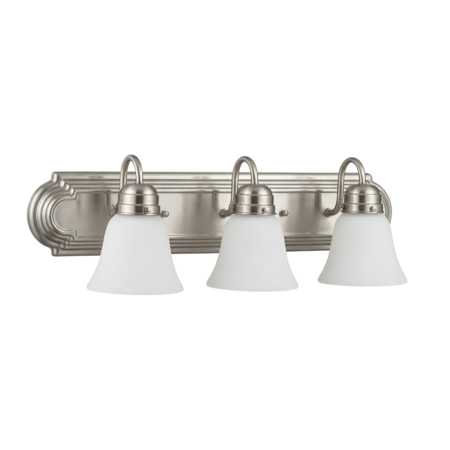 3-Light Racetrack w/Arms - G-423 - Elegant Vanities