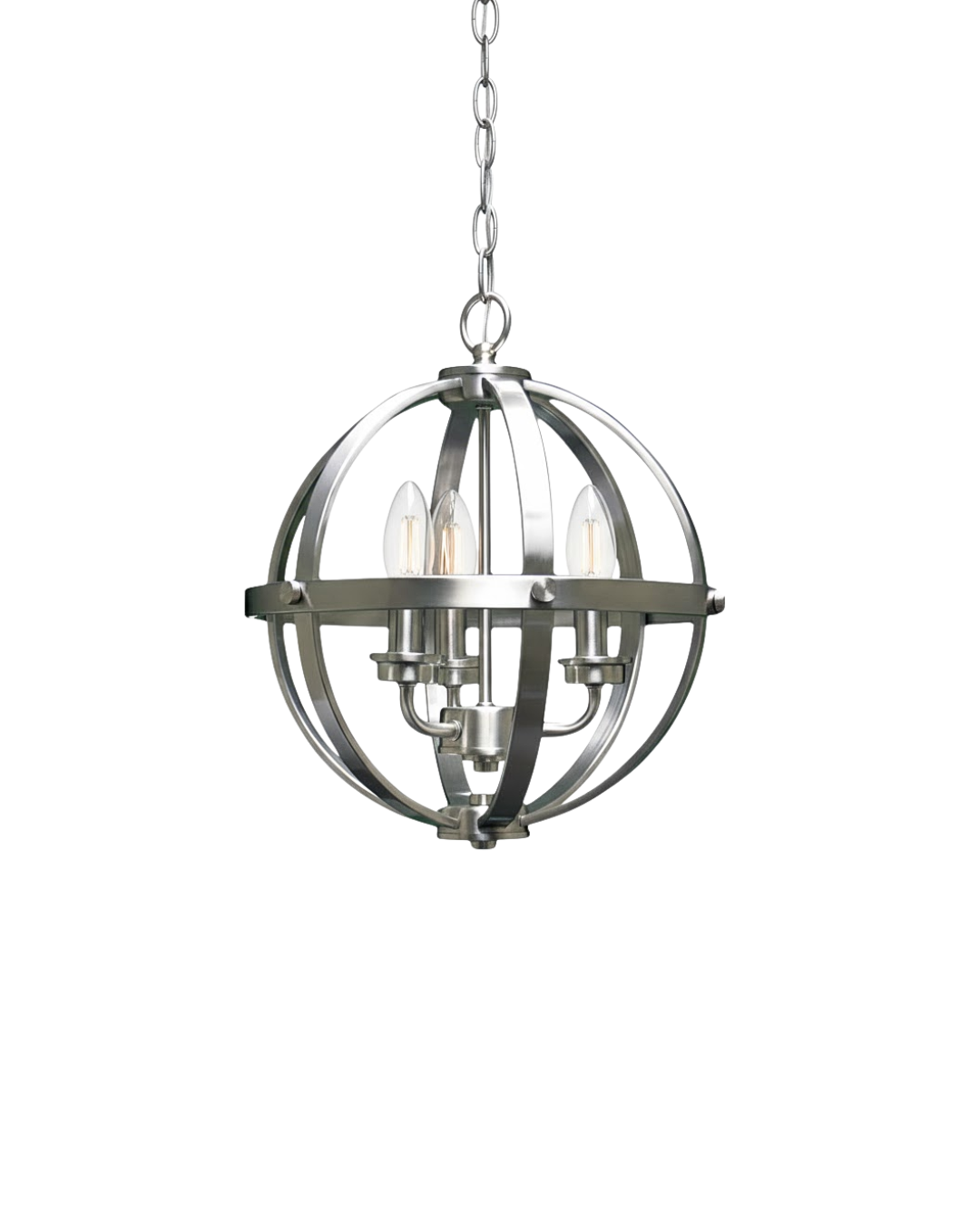 Small 12" Sphere Entry Light - Architectural-Inspired Pendants