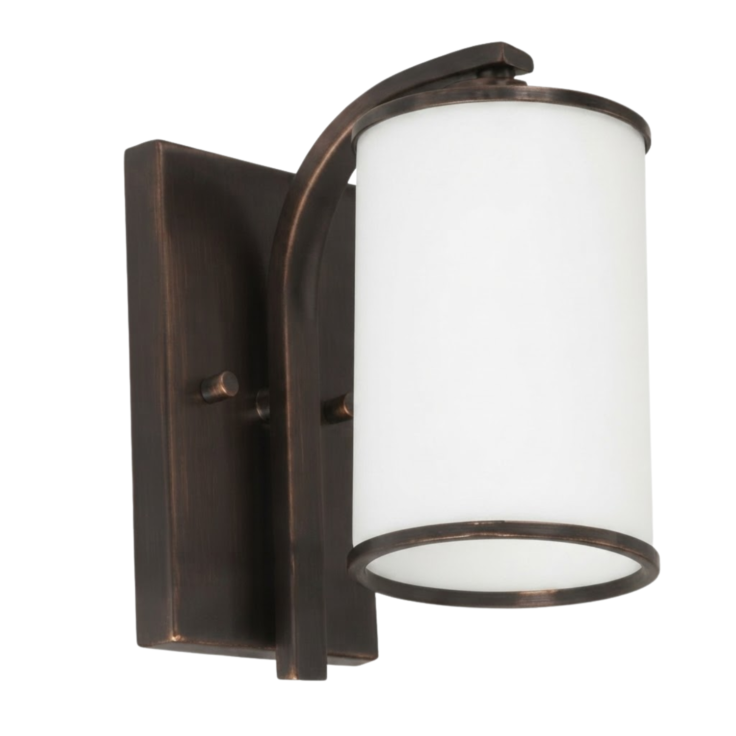 Lexington 1 - Light White Glass - Sconce - Statement-Making Wall Sconces