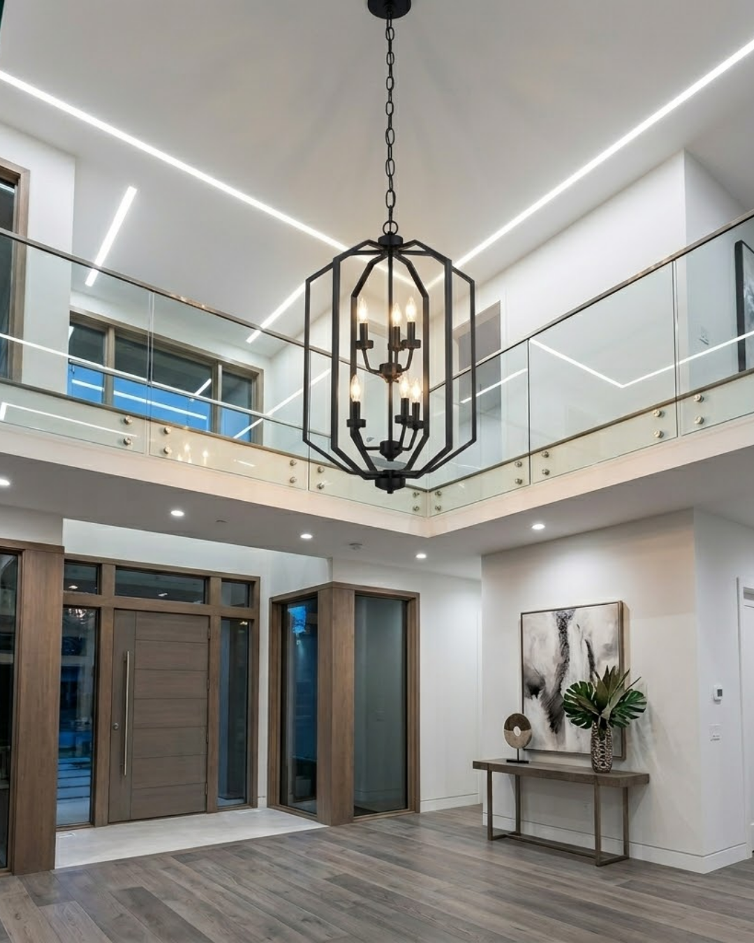 Paris 6-Light Entry - No Glass - Decorative Pendants